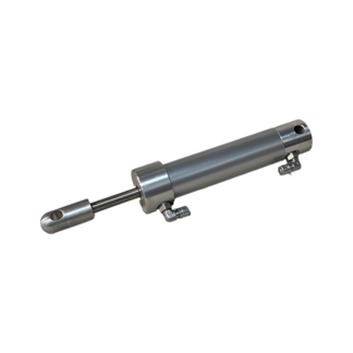 Stainless steel hydraulic cylinder with rod