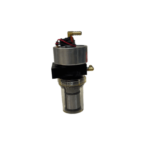 electric inline fuel pump with mesh filter