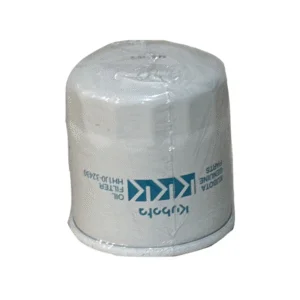 White Kubota oil filter wrapped in plastic