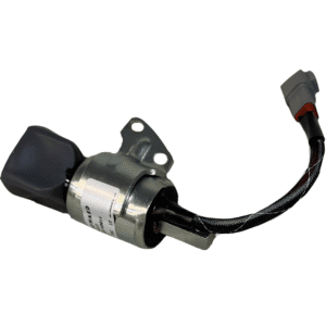 Automotive solenoid actuator with wiring harness