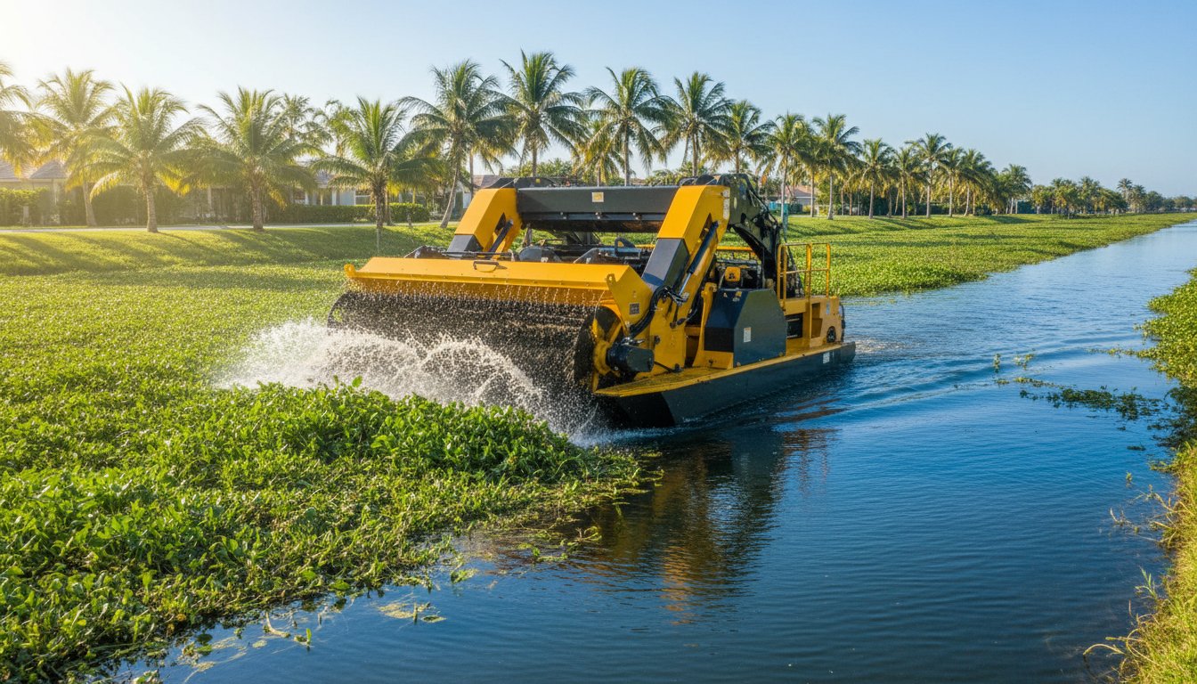 The Essential Guide to Aquatic Weed Harvesters: 2026 Waterway Remediation